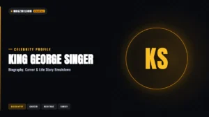 King George Singer Height