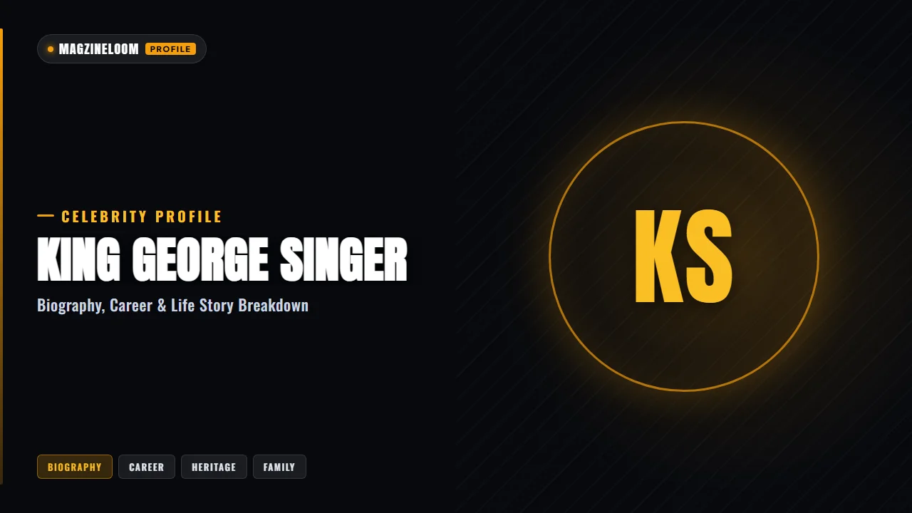 King George Singer Height