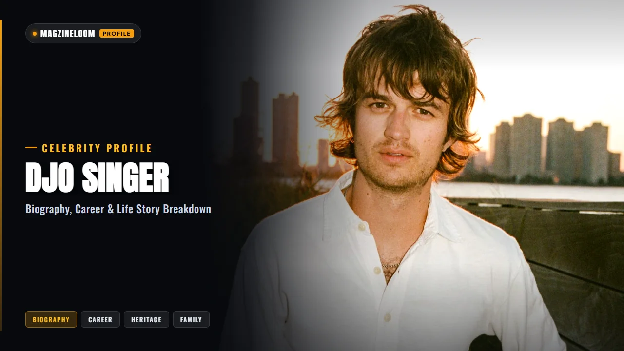 Djo Singer Height