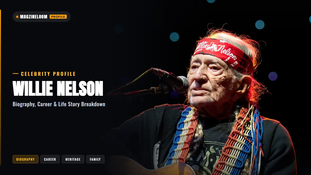 Willie Nelson Height